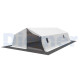 Carpa Emergencia SAS PVC 48m² 